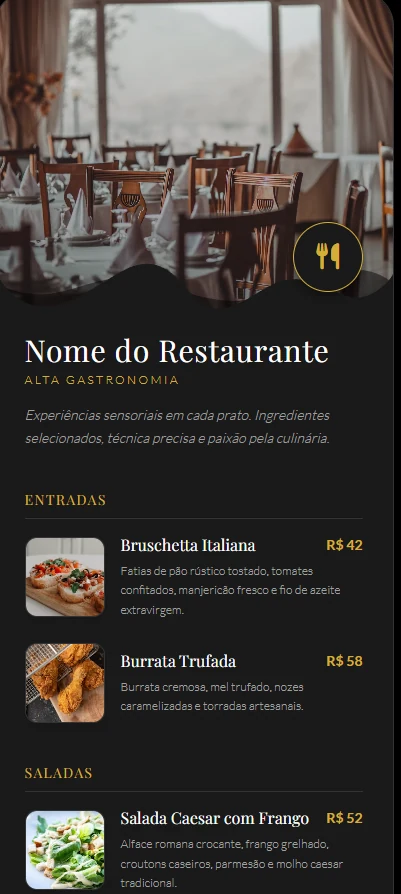 Cardápio Digital